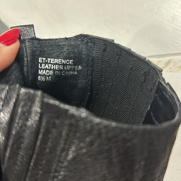 Ellen Tracy Leather Wedge Booties EUC - Picture 7 of 7